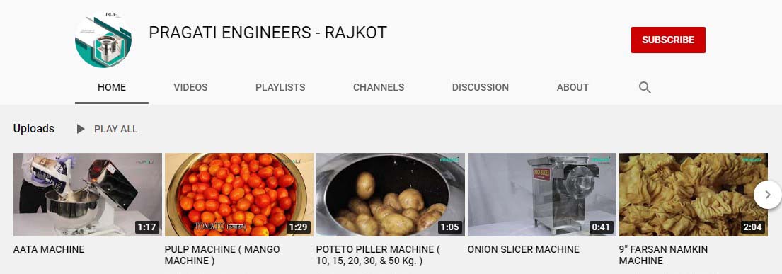 youtube channel pragati engineers